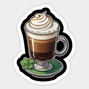 Irish Coffee 4 Sticker